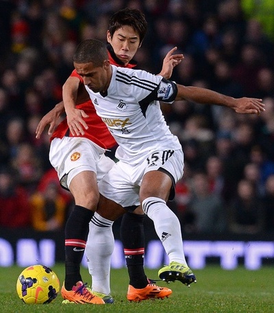 マンUがスウォンジーに快勝、ホームでの連敗を止める