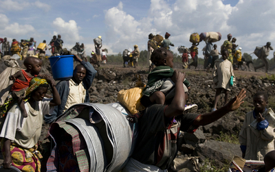 反政府勢力が州都に接近、コンゴ民主共和国