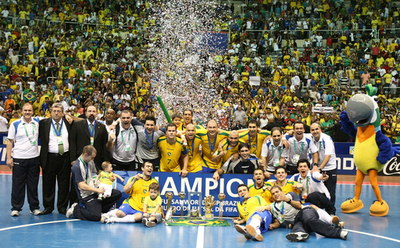 PK戦の末ブラジルが優勝、フットサルW杯