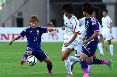 東アジア杯開幕、なでしこは北朝鮮に敗れ黒星スタート