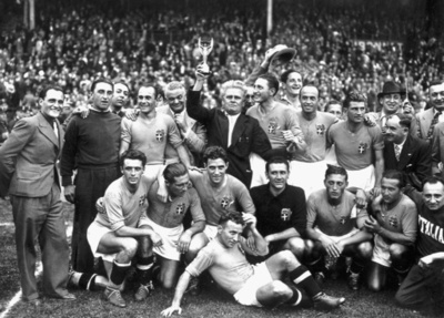 イタリアが大会連覇―1938年W杯フランス大会