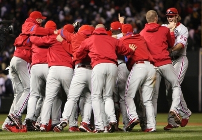 フィリーズ 3勝1敗でリーグ優勝決定シリーズへ、MLBプレーオフ