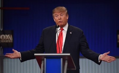 トランプ氏、大統領選初戦前の討論会不参加へ