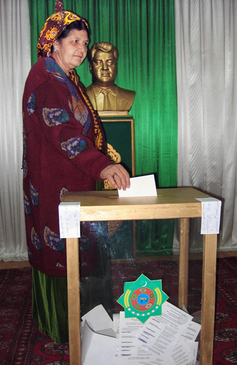 大統領選挙の投票が行われる - トルクメニスタン