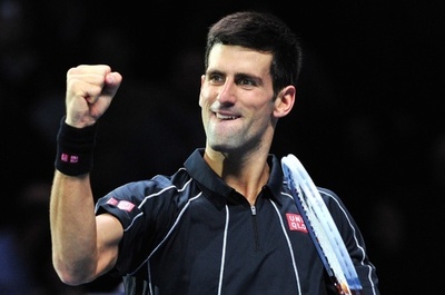 ジョコビッチ、ワウリンカ破り決勝へ ATPツアー・ファイナル