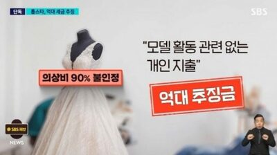 ブランド行事の常連、韓流トップスターの衣装代3億ウォン…国税庁「個人的支出」と追徴金