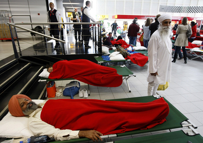 アイスランド火山噴火の影響、欧州各地に