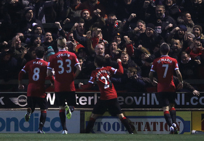 エレーラ、ディ・マリアのゴールでマンUがFA杯4回戦へ