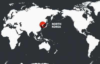 【動く図解】北朝鮮の弾道ミサイルの推定射程