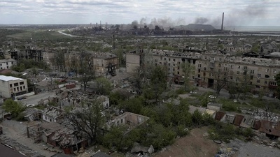 ウクライナ南東部の港湾都市マリウポリの今