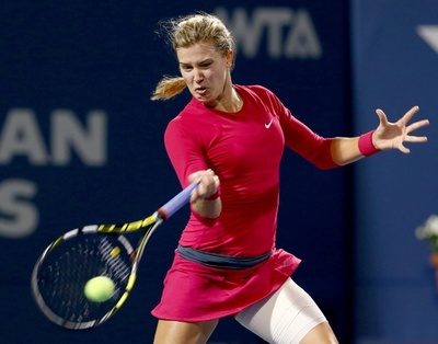 ブシャール、2回戦でストーサーに完敗 コネティカット・オープン