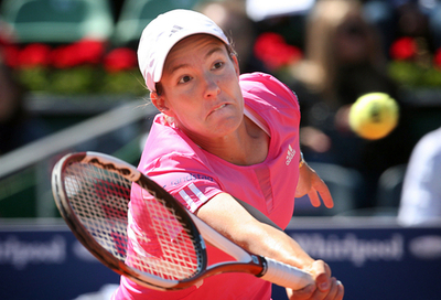 ＜女子テニス J＆Sカップ2007＞エナン グローネフェルドを降し準々決勝へ - ポーランド