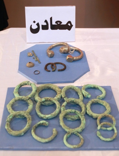 米特殊部隊がシリアで押収したイラクの工芸品、本国に返還