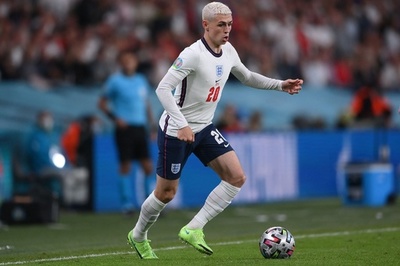 イングランドに痛手、フォーデンが欧州選手権決勝欠場か