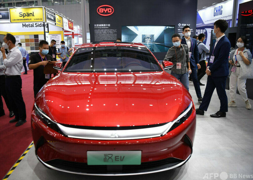 中国の新エネルギー車の新規登録、第1四半期は138％増