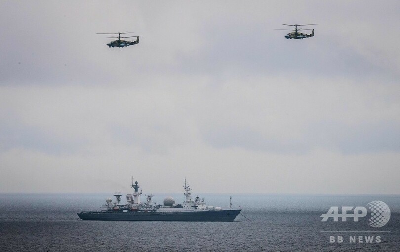 ロシア軍、日本海沿岸で上陸訓練 「史上最大」演習の一環