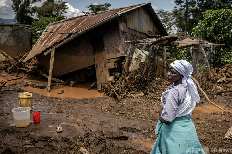 豪雨でせき止め湖決壊、46人死亡 ケニア