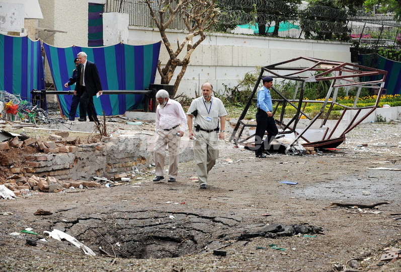 パキスタンのデンマーク大使館自爆攻撃、アルカイダが犯行声明 パキスタンのデンマーク大使館自爆攻撃、アルカイダが犯行声明