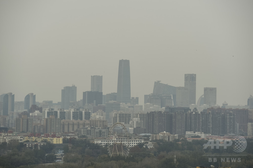 大気汚染アプリに米大使館データの削除命令、北京市 大気汚染アプリに米大使館データの削除命令、北京市