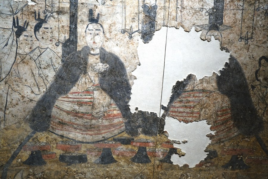 山西博物院、北朝時代の三つの墓葬壁画を公開 写真36枚 国際ニュース 