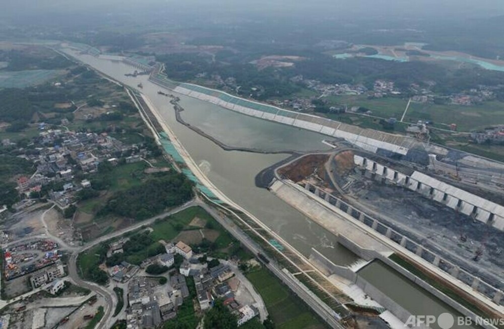 中国の平陸運河 全線通水へ