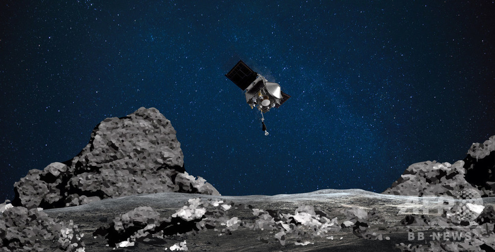 NASA探査機、小惑星「ベンヌ」に着地成功