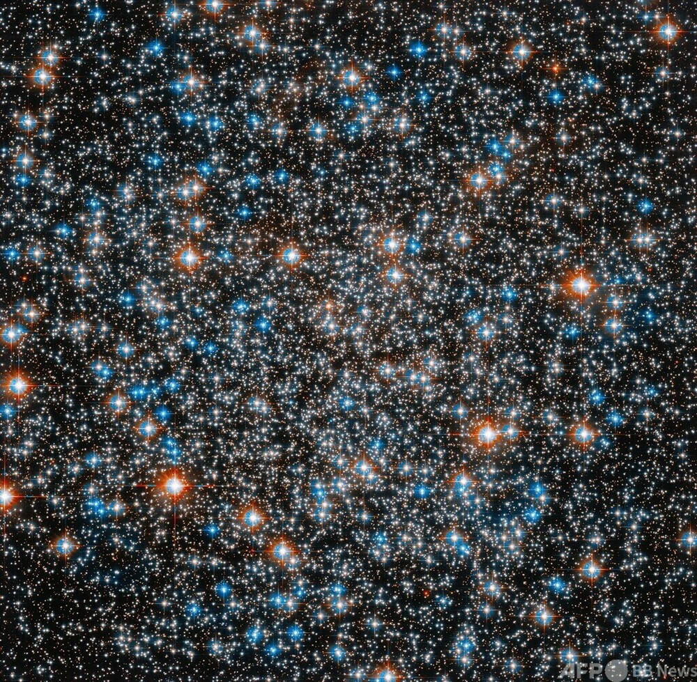 いて座の球状星団「M55」 ハッブル宇宙望遠鏡が撮影 写真1枚 国際ニュース:AFPBB News