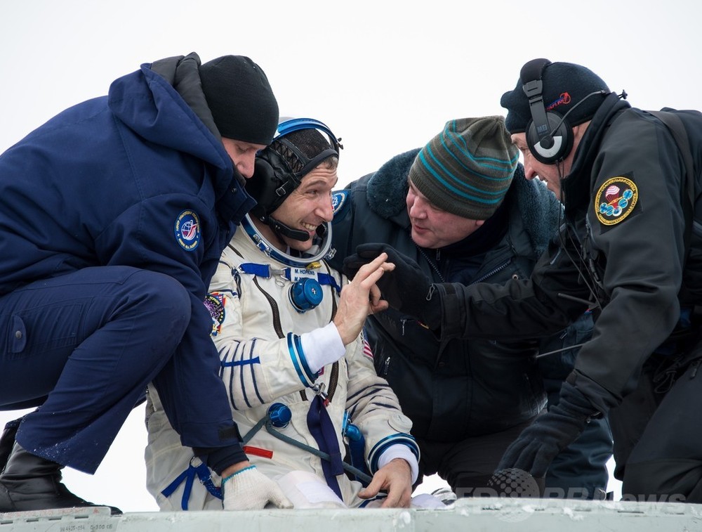 国際ニュース：AFPBB News宇宙飛行士3人がISSから無事帰還