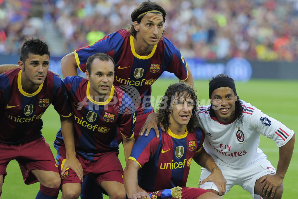 バルセロナ PK戦でミランに勝利、ジョアン・ガンペール杯 写真12枚