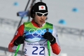 2010年%%バンクーバー冬季五輪%%、クロスカントリースキー女子個人スプリント。準々決勝敗退に終わった夏見円。（2010年2月17日撮影）(c)AFP/DON EMMERT