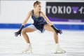 21-22フィギュアスケートグランプリ（GP）シリーズ第2戦、スケート・カナダ、女子シングル・フリースケーティング（FS）。演技に臨むアリョーナ・コストルナヤ（2021年10月30日撮影）。(c)Geoff Robins / AFP
