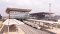 中国企業が建設を請け負ったナイジェリアのラゴスとイバダンを結ぶ鉄道路線のモボラジ・ジョンソン駅の様子。同路線は人々の移動を便利にし、ナイジェリアの産業と経済活動の質の向上を加速させている（提供写真）。(c)Peopleʼs Daily
