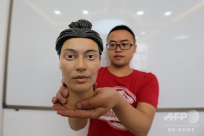 3dプリンター技術で古代人の顔を再現 陝西 西北大学 写真4枚 国際ニュース Afpbb News