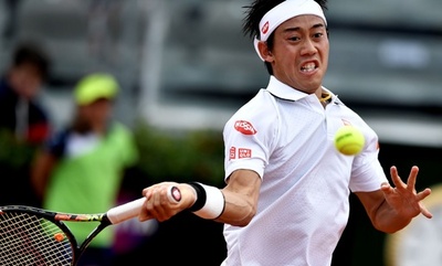 錦織がガスケに連勝！ 準々決勝はフェデラー破った若手と イタリア国際