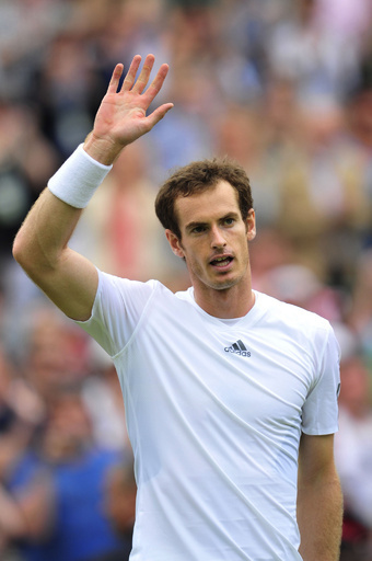 マレーが順当に3回戦へ、ウィンブルドン選手権