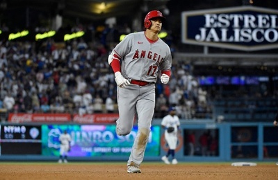 大谷が32号本塁打など3安打、エンゼルスはドジャースに完敗