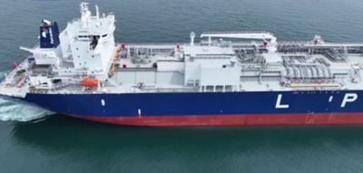 世界初の9万3000立方メートルLNG船が引き渡し