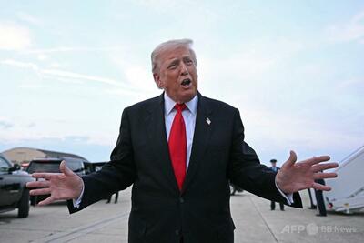 トランプ氏、英BBCに10億ドルの損害賠償求める訴訟警告 演説の恣意的編集受け