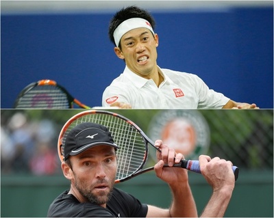 錦織、全米4回戦はエース数大会記録保持者211cmのカルロビッチと