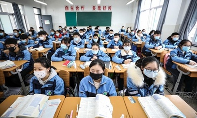 2020年度の大学統一入学試験を1か月延期、中国