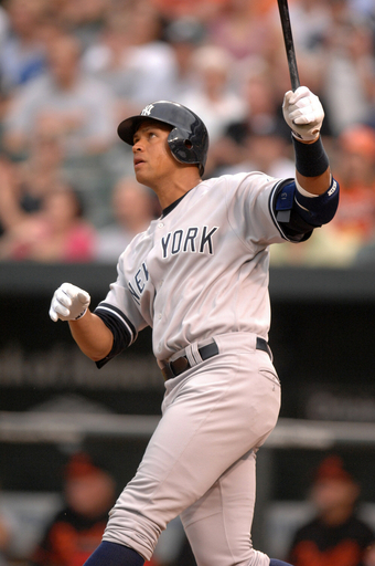 A･ロッド けがからの復帰戦で本塁打を放つ