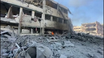 動画:イスラエル軍がまた学校空爆、17人死亡