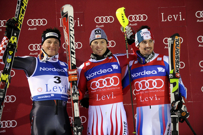 ヘルブスト 男子回転開幕戦を制す