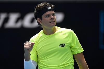 ラオニッチがチリッチにストレート勝ち、全豪OP準々決勝進出