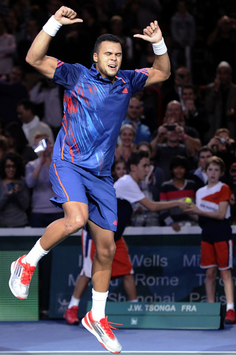 ツォンガがベネトー下し3回戦へ、パリ・マスターズ