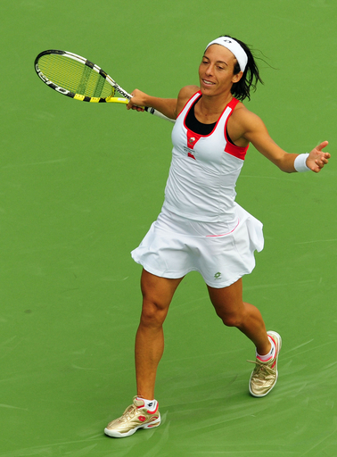 スキアボーネ 李娜を下し2回戦へ