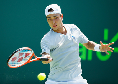 添田が元王者のヒューイット破る、米男子クレーコート選手権