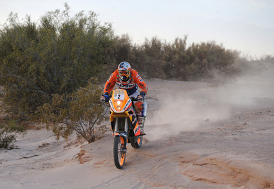 コマ 二輪部門第12ステージを終え総合首位キープ、ダカールラリー