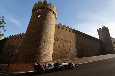 角田裕毅、予選8番手の躍進 アゼルバイジャンGP