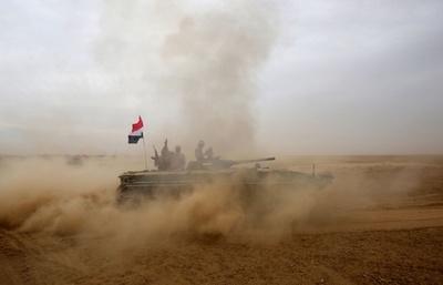 ISから奪還の村で民兵が住民虐待か、イラク・モスル周辺